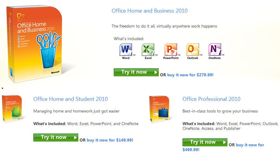 free download for microsoft office 2010